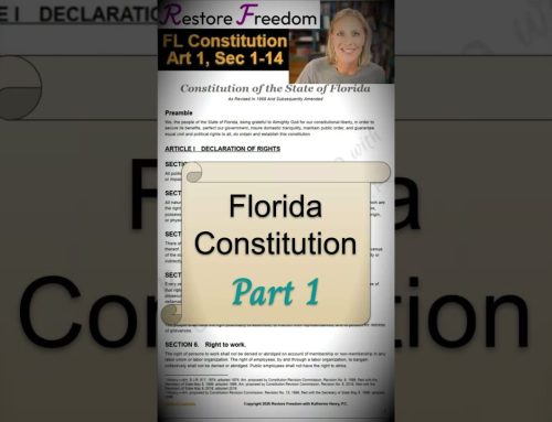 FL Constitution Series Part 1 – S5E78