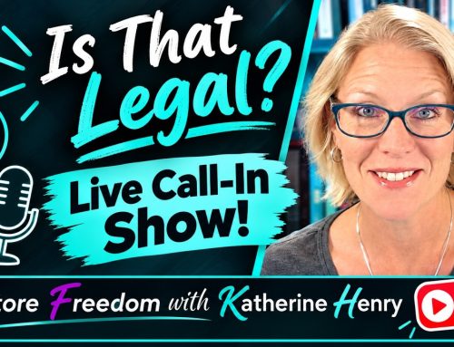 Liberty Lawyer takes YOUR legal questions LIVE! S5E91